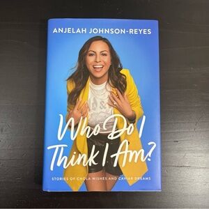 Signed Anjelah Johnson-Reyes Who Do I Think I Am? Hardcover Memoir